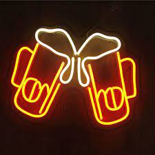 Beer Bar Neon Open Sign Neon Bar Signs Neon Beer Signs Neon Signs
