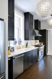 Double Stacking The Cabinets Also Maximized Storage Capacity And Gave The Ikea Cabinets A More Cus Kitchen Cabinet Design Black Kitchen Cabinets Kitchen Design