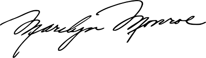 Photogallery of marilyn monroe updates weekly. File Marilyn Monroe Signature Svg Wikimedia Commons