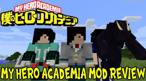 This code follows the minecraft forge installation methodology. Ua Outfits Explosions Dark Shadow More Minecraft My Hero Academia Mod Review Youtube