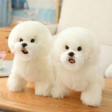Crate training works best for the bichon frise. Standing Bichon Frise Dog Children S Plush Stuffed Animal Toy Buy Floppy Stuffed Animals Bichon Plush Toy Standing Dog Stuffed Toy Product On Alibaba Com