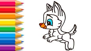 Leave a comment cancel reply. How To Draw Husky Easy Cute Husky Coloring Pages Learn Drawing For Kids Youtube