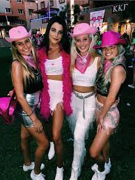 These kinds of hats come in black, brown, tan, and white. Images Mgz123 Vsco Cowgirl Bachelorette Party Outfits Cowgirl Costume Cowgirl Birthday Party