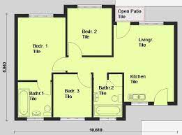 A versatile and cost effective small three bedroom home with excellent use of space, this transportable home is designed to provide the home owner with stylish facilities such as an open plan kitchen with island. 3 Bedroom House Short Drive From The Beach Reebok Garden Route Free House Plans House Plans South Africa Bedroom House Plans
