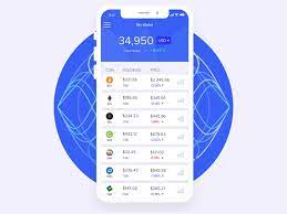 Crypto Wallet Web App Design Finance Apps App Design