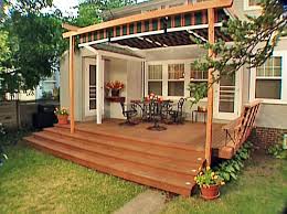 How To Build A Shade Canopy Frame To A Deck Simple Deck Designs Decks Backyard Pergola