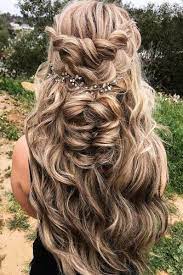 45 Perfect Half Up Half Down Wedding Hairstyles Long Hair Styles Cool Braid Hairstyles Hair Styles