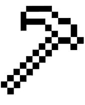 1) if you have javascript enabled you can click the print link in the top half of the page and it will automatically print the coloring page only and ignore the advertising and navigation at the top of the page. Minecraft Coloring Pages Pictures Topcoloringpages Net Minecraft Coloring Pages Minecraft Coloring Hoe Tool
