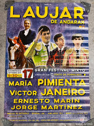cartel toros. laujar de andarax. año 2017. mari