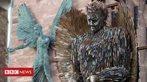 Shop knives sculpture created by thousands of emerging artists from around the world. Knife Angel Sculpture Installed At Coventry Cathedral Bbc News