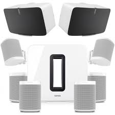 When you see the message unable to connect to sonos, tap learn more. Wireless Speaker System With 6 Sonos One Compact Speakers 2 Play 5 Speakers With Wifi Music