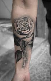 While a rose tattoo isn't the first thought you have when you think of badass tattoo ideas for men to get, there are actually a number of cool rose designs that look really good. Awesome Black Gray Rose Tattoo C Tattoo Artist Luigi Deto Rose Tattoos For Men Rose Tattoo Sleeve Rose Tattoo Forearm