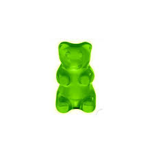 Green Gummy Bear Liked On Polyvore Featuring Fillers Food Green Candy And Gummy Bear Gummy Bears Gummies Green Aesthetic
