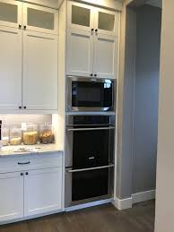 Microwave Wall Ovens Set Up Wall Oven Home Kitchens Modern Kitchen