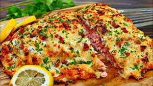 Maybe you would like to learn more about one of these? Cheesy Bacon Parmesan Crusted Salmon Recipe Easy And Delicious Salmon Recipe Youtube
