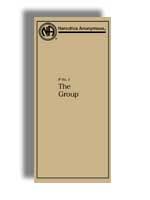As our consciousness expands we become aware of a world outside ourselves. The Group Booklet Large Print
