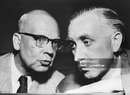 Former SS General Karl Oberg, left, known as 'the Butcher of Paris',...  News Photo