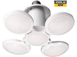 Led Adjustable Garage Light Super Bright Garage Light Deformable Garage Lighting Led 40w 6500k 4500lm Triple Glow Led Garage Lights Shop Lights Working Light For Garage Workbench Warehouse Basement Newegg Com