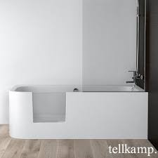 Tellkamp space wie ware es mit einem romantischen bad zu zweit. Tellkamp Salida Raumspar Badewanne Mit Duschzone Und Verkleidung Weiss Matt Mit Bodeneinlauf 0100 043 00 Aaf Crwm Emero De