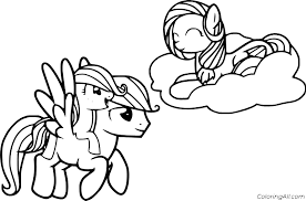 I made it all the way to my room and went to the toy area. My Little Pony Coloring Pages Coloringall