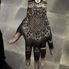 Geometric Tattoo Design Simple Geometrictattoos Mandala Hand Tattoos Geometric Tattoo Hand Mandala Tattoo Design