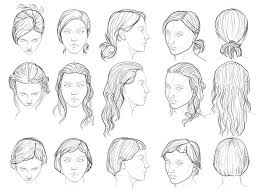 Godtricksterloki Hair Style References By Face Drawing Reference Female Face Drawing Drawing Reference