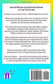 These are easily some of my favorite things. Amazon Com Secret Wishes And Summer Kisses On Lily Pond Lane 9781909917446 Harvale Emily Books