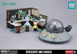 Spaceship And Garage