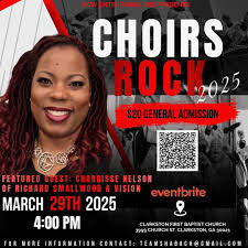 THANK YOUUUUU To Two of My Wonderful Friends Warren Hendricks and Serlathia  Williamson for your Support of Choir's ROCK 2025🔥🔥🔥 Serlathia is also a  member of David Walker & High Praise who