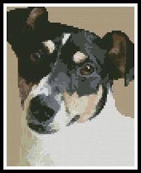 Also, free pattern downloads for beading, cross stitch, knitting, crochet. Mini Fox Terrier 2 By Artecy Cross Stitch