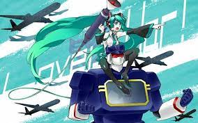 Cross Over 1604518 Miku Hatsune Vocaloid Anime Hatsune Miku