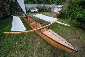 Photos Drawings And Descriptions Of Outrigger Canoes Around The World Http Gary Dierking Net Outrigger Canoe Sailing Kayak Boat Building