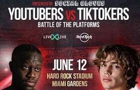 Faze jarvis vs michael le. Youtube Vs Tiktok Boxing Where Is The Event Taking Place Givemesport