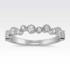 Round Diamond Vintage Ring Vintage Diamond Round Diamond Engagement Round Diamonds Wedding Band