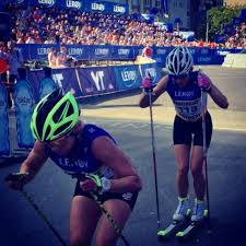 Summer racing is fun, hot and hard work. Outside The Bubble Jessie Diggins