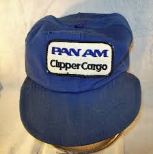 Pan Am Airlines Collectible Clipper Cargo Cap Hat Staff One Size Uniform Paa In 2020 Caps Hats Hats Cap