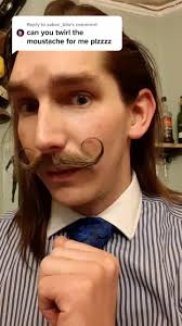 Reply to @sabre_btw #foryou #foryoupage #twirling #moustache