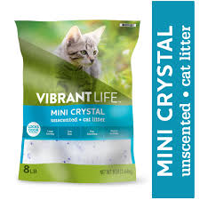 Shop for cat litter in litter center. Vibrant Life Mini Crystal Unscented Cat Litter 8 Lb Walmart Com Walmart Com