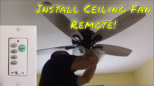 Many homeowners wonder how to install a ceiling fan remote, imagining the convenience of lighting and cooling the room without getting out. How To Install A Ceiling Fan Remote Control Youtube