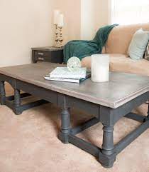 I had lots of ideas run through my head for these guys… a stacked bar cart with wheels, attach them together and make a sitting bench, create a pet bunk bed. 21 Brilliant But Simple Chalk Paint Furniture Ideas The Saw Guy Painted Furniture Painted Table Painted Coffee Tables