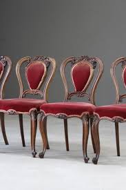 Set 4 Antique French Dining Chairs French Dining Chairs Victorian Dining Chairs Dining Chairs