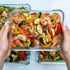 Super Easy Shrimp Stir Fry For Clean Eating Meal Prep Recipe Shrimp Recipes For Dinner Clean Meal Prep Meal Prep Clean Eating