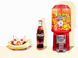 These sodas have all the cola taste you know and love. Goodness Aka Ice Cream Sundae Coke Coca Cola Candy Machine 20160221 Photograph By Wingsdomain Art And Photography