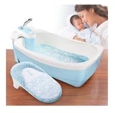 Baby Bubble Bath Tub Infant Fun Spa Kids Water Time Jet Spray Newborn Babies Spa Shower Baby Bath Tub Baby Bath