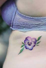 Jasper Andres Flower Tattoo Violet Flower Tattoos Violet Tattoo Purple Tattoos