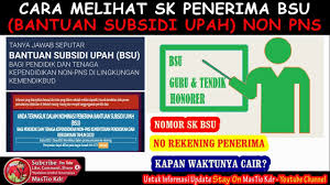 Check spelling or type a new query. Cara Melihat Sk Penerima Bsu Non Pns 2020 Youtube