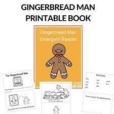 Create books for kids | storyjumper which pages have problems? Gingerbread Man Story Printable Emergent Reader