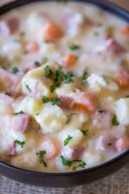 I enjoyed this recipe so much that i made it again the very next day. this is the best kind of recipe. Slow Cooker Ham And Potato Soup Dinner Then Dessert