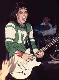 Joan jett was born joan marie larkin on september 22, 1958, in wynnewood, pennsylvania. Joan Jett Wikipedia