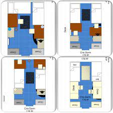 Dorm Room Set Up Possibilities For Carthage College Guys Room Floorplans Dormplans Guy Dorm Rooms Dorm Room Layouts Dorm Layout